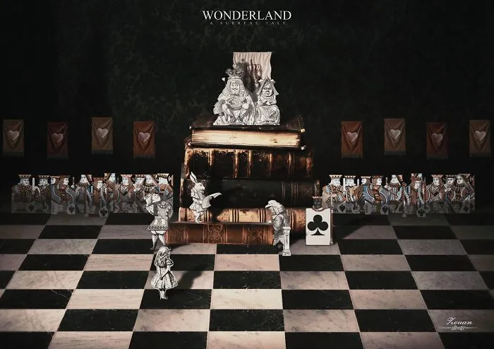 I’m Zouan Kourtis, And I Present A Surreal, Gothic Twist On Alice In Wonderland (20 Pics)
