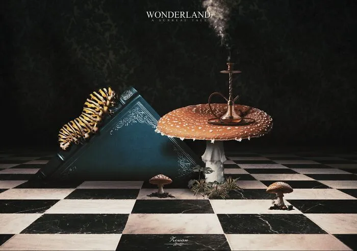 I’m Zouan Kourtis, And I Present A Surreal, Gothic Twist On Alice In Wonderland (20 Pics)