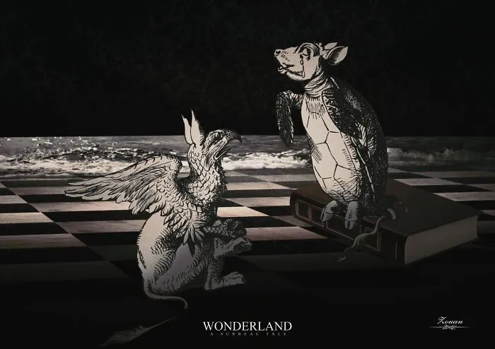 I’m Zouan Kourtis, And I Present A Surreal, Gothic Twist On Alice In Wonderland (20 Pics)