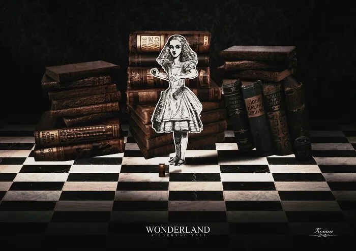 I’m Zouan Kourtis, And I Present A Surreal, Gothic Twist On Alice In Wonderland (20 Pics)