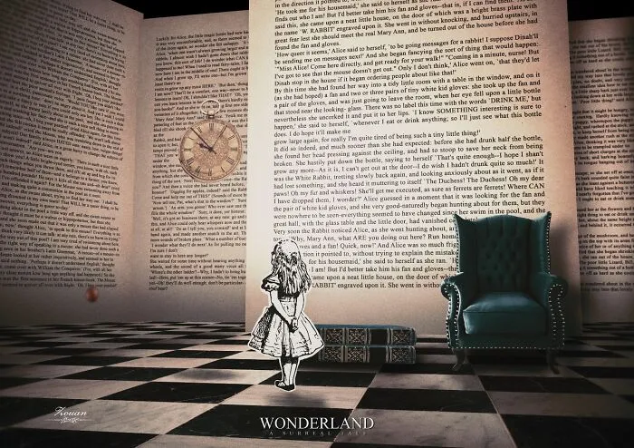 I’m Zouan Kourtis, And I Present A Surreal, Gothic Twist On Alice In Wonderland (20 Pics)