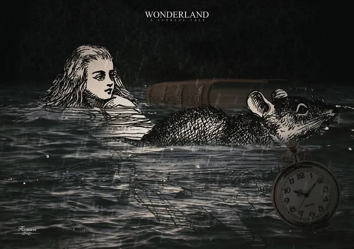 I’m Zouan Kourtis, And I Present A Surreal, Gothic Twist On Alice In Wonderland (20 Pics)
