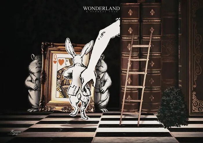 I’m Zouan Kourtis, And I Present A Surreal, Gothic Twist On Alice In Wonderland (20 Pics)