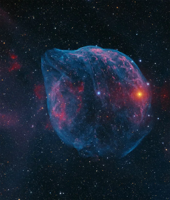 Stars And Nebulae Runner Up - 'The Dolphin Jumping Out Of An Ocean Of Gas' By Connor Matherne