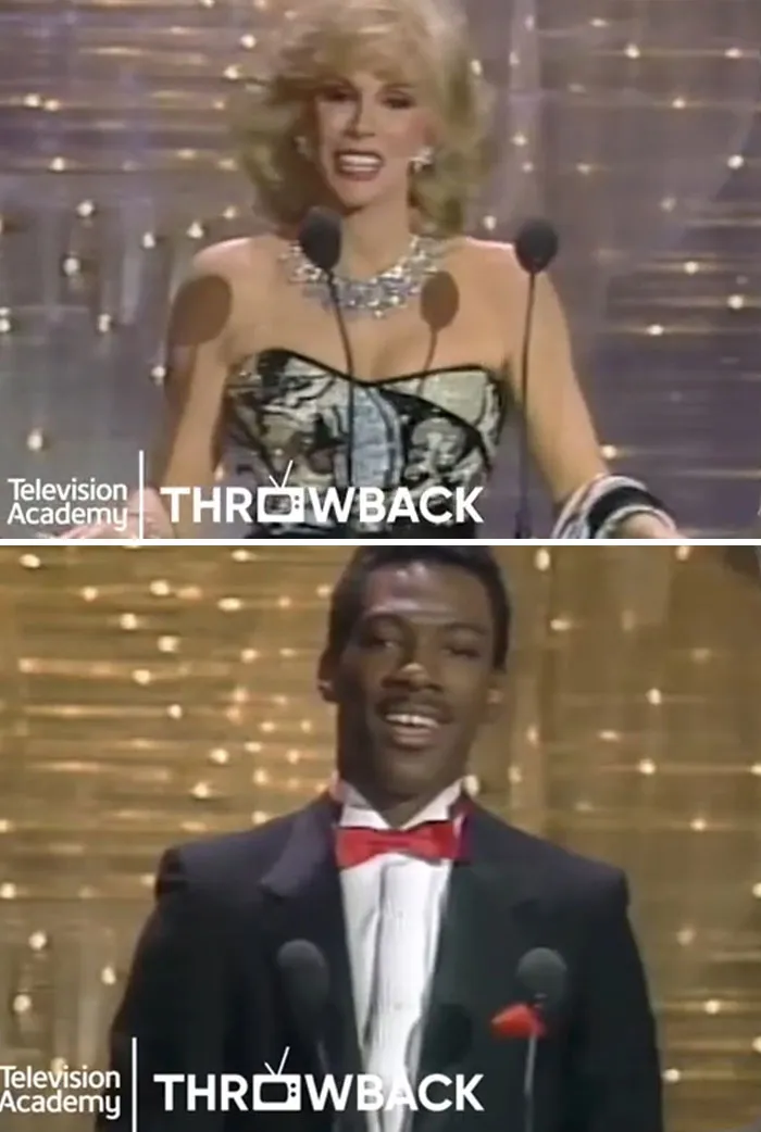 The 1983 Gala Is Remembered For Its Presenters, Joan Rivers And Eddie Murphy, Who Offered One Of The Most Criticized Ceremonies , Riddled With Insults And Irreverence
