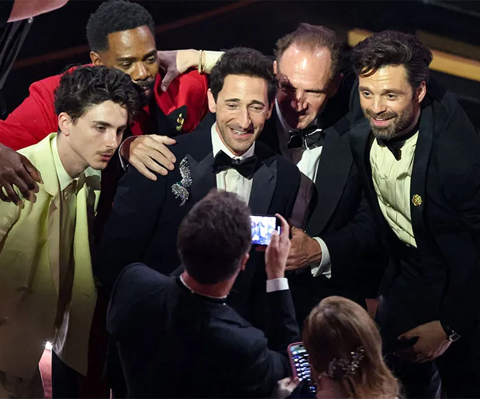 Best Actor Nominees Celebrate Together