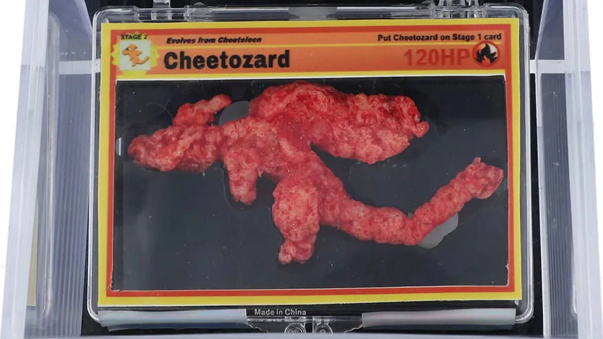 A Person Pays Nearly $88K To Possess “Cheetozard” – A Pokémon-Shaped Cheeto
