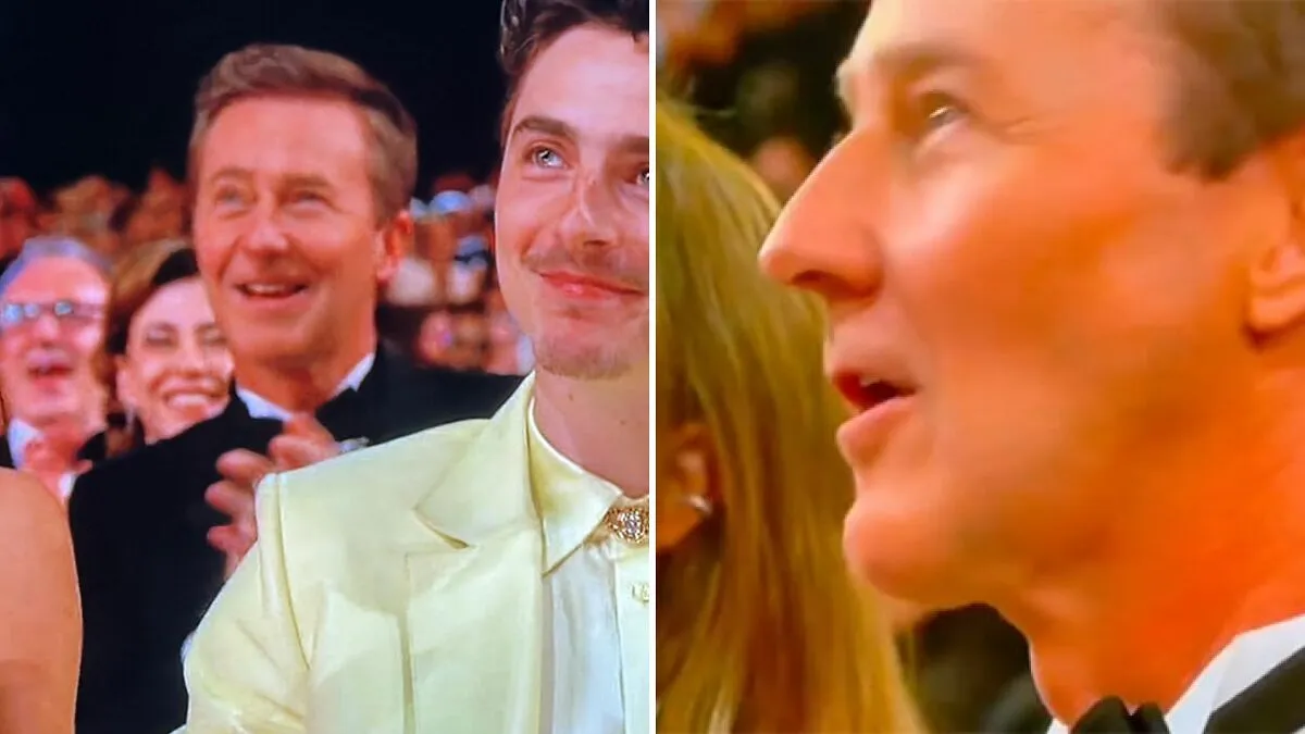 Fans Catch Edward Norton’s “X-Rated Reaction” After He Loses Oscar To Kieran Culkin