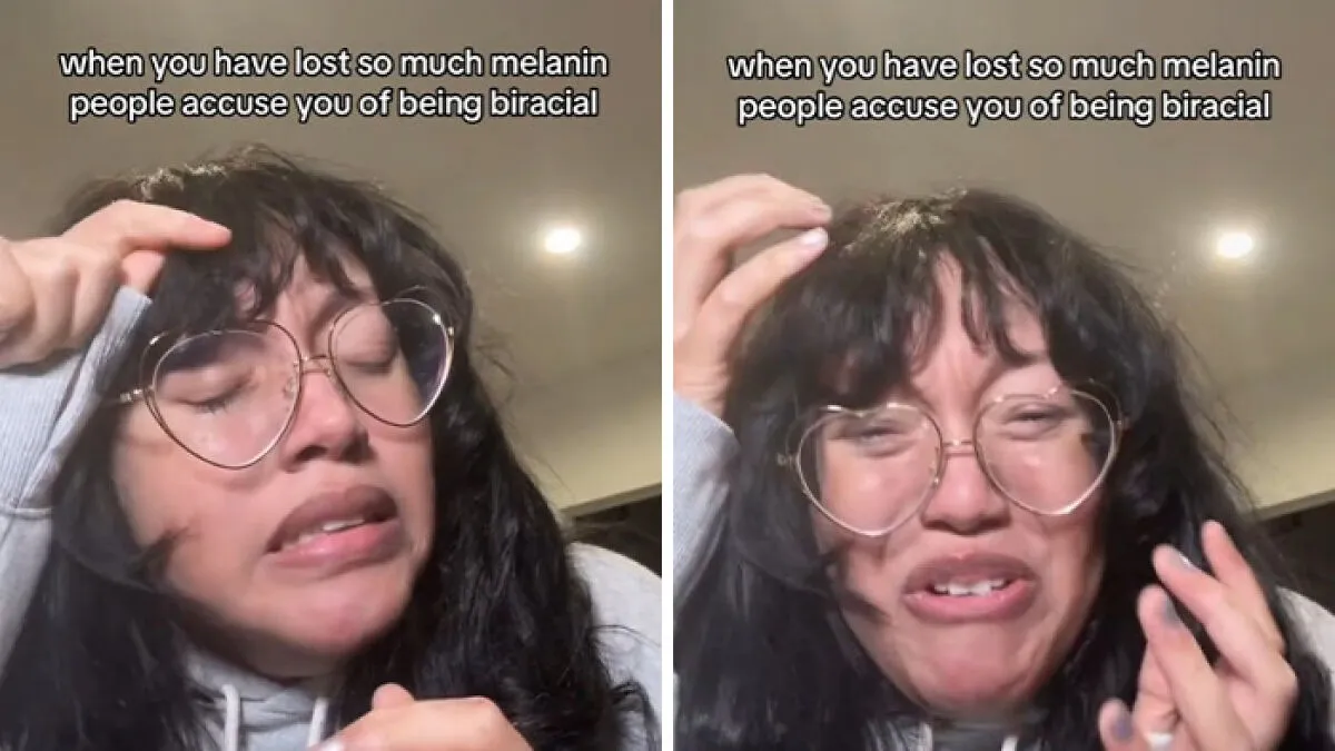 Black Woman With Stage 4 Cancer Films Melanin Loss That Has People Calling Her 'Biracial'
