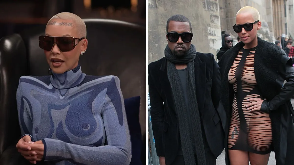 Kanye West’s Ex Amber Rose Explains Why He Insists On Provocative Outfits For His Partners