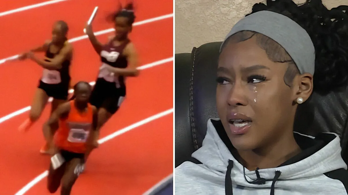 Teen Track Star Disqualified For Striking Opponent With Baton Speaks Out