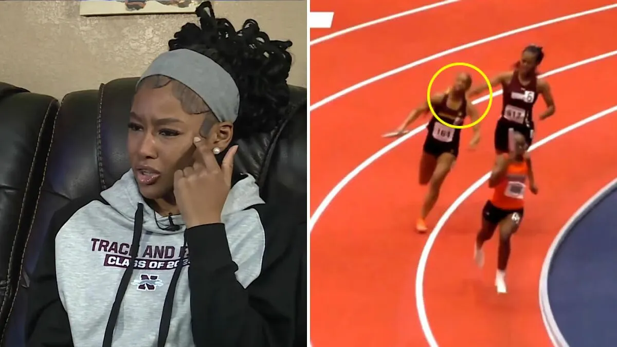 Lip Reader Reveals What Track Athlete Said Moments Before Bashing Opponent's Head With A Baton