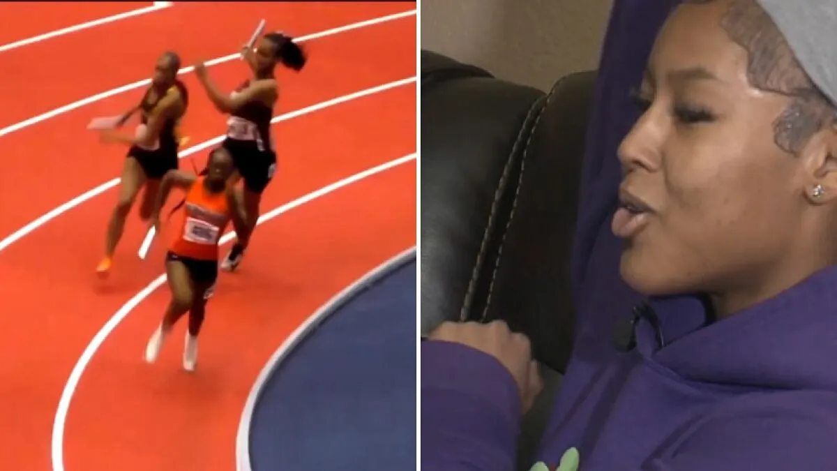 Track Star Faces Assault Charge Over Viral Baton Incident She Claims Was An Accident