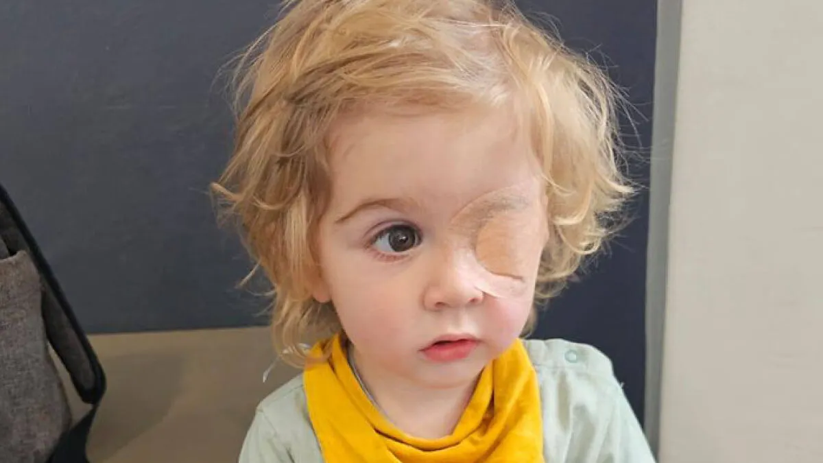 "Horrific!": Toddler At Risk Of Losing His Eye After Being Kissed By Someone With Herpes Virus