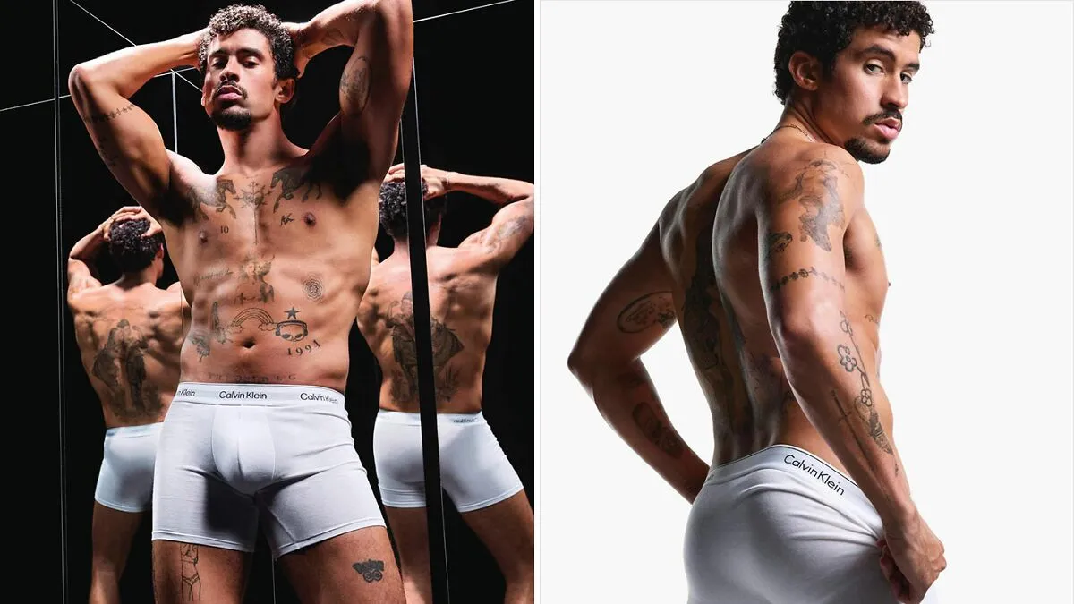 “Who’s Looking At Underwear?”: Bad Bunny’s Bulge In “X-Rated” Calvin Klein Ad Goes Viral