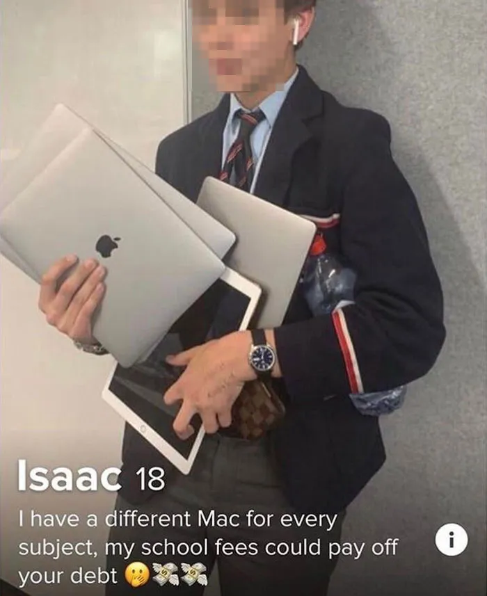 Cringe Rich Kid On Tinder