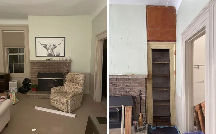 Renovating My 1850s Farmhouse And Found A Surprise