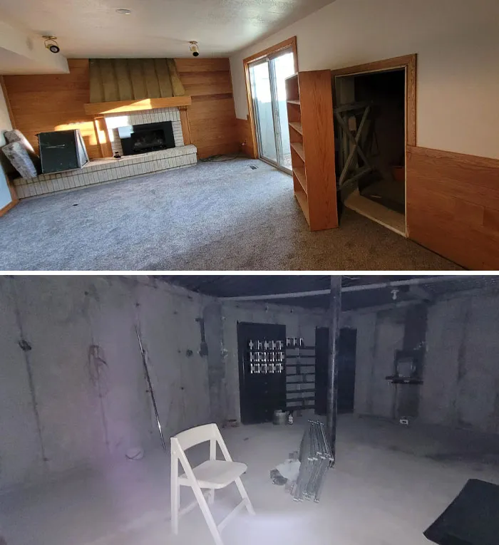 Our New To Us House Has A Secret Panic Room That Wasn't Included In The Listing! Built In 1978 And I Love This Place!