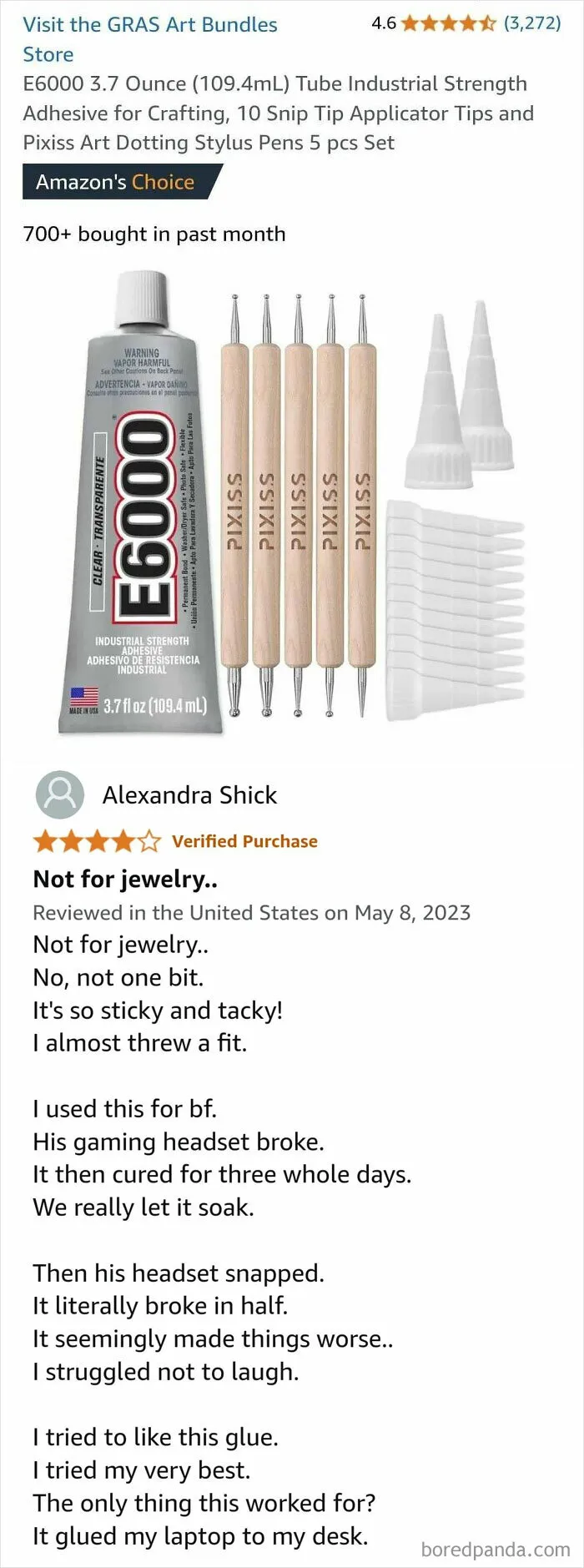 This Person Wrote An Unhinged Poem About Glue