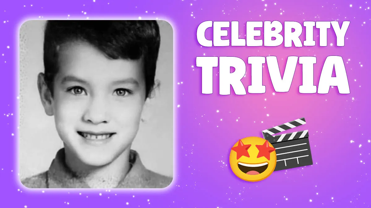 20 Celebrity Childhood Photos - See If You Can Identify At Least 12 Of Them