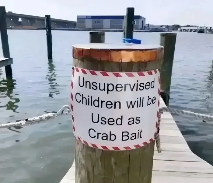 50 Funny Disclaimers That Probably Only Exist Because Someone Got Sued (New Pics)