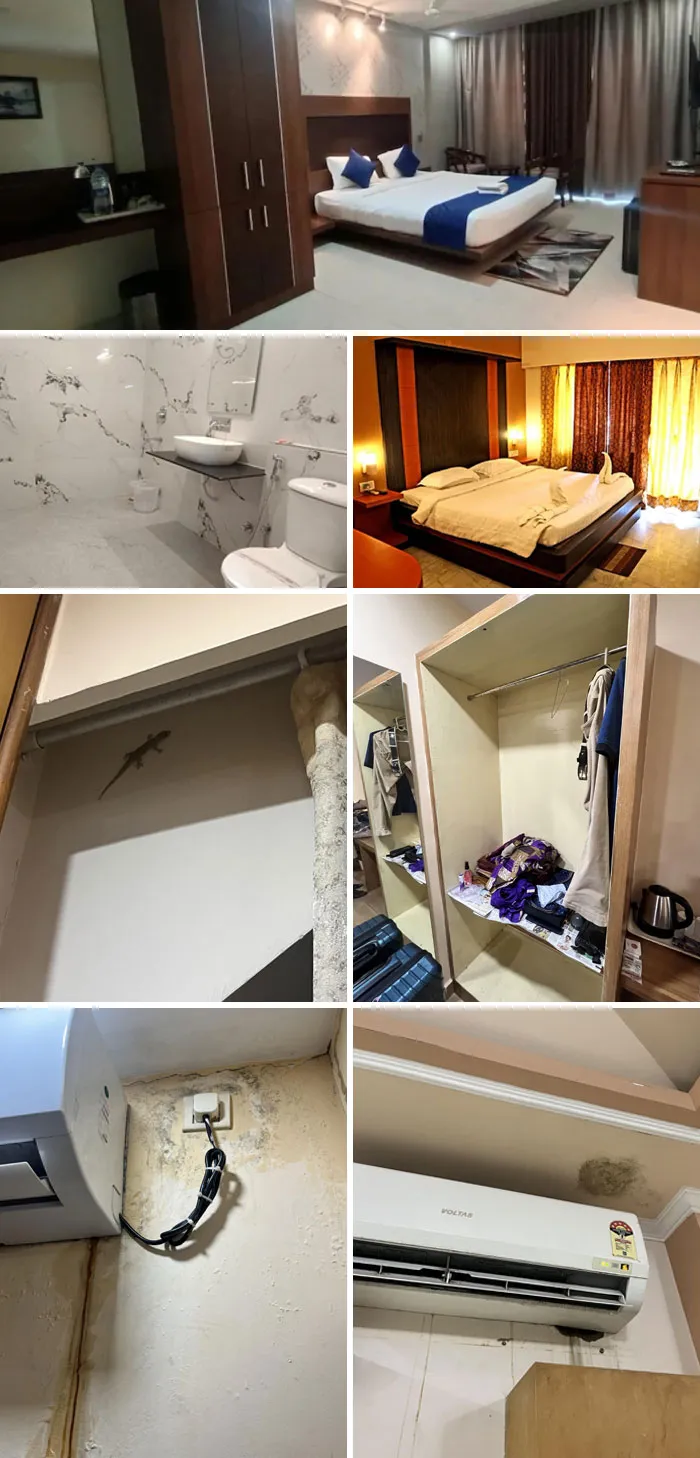 Hotel Room That I Booked vs. Hotel Room That I Got