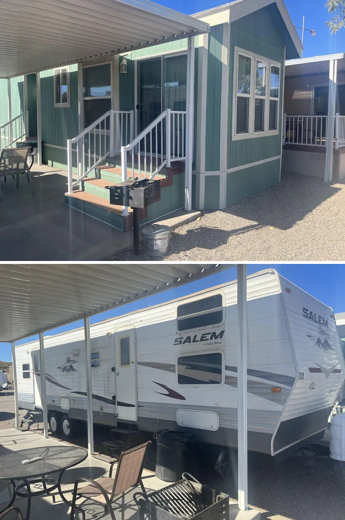 In-Laws Booked Us A Cabin. What We Thought We Were Getting vs. What We Actually Got