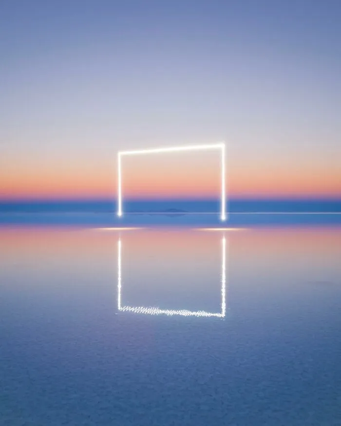 Surreal Landscapes Lit By Drones: 24 Photographs By Reuben Wu