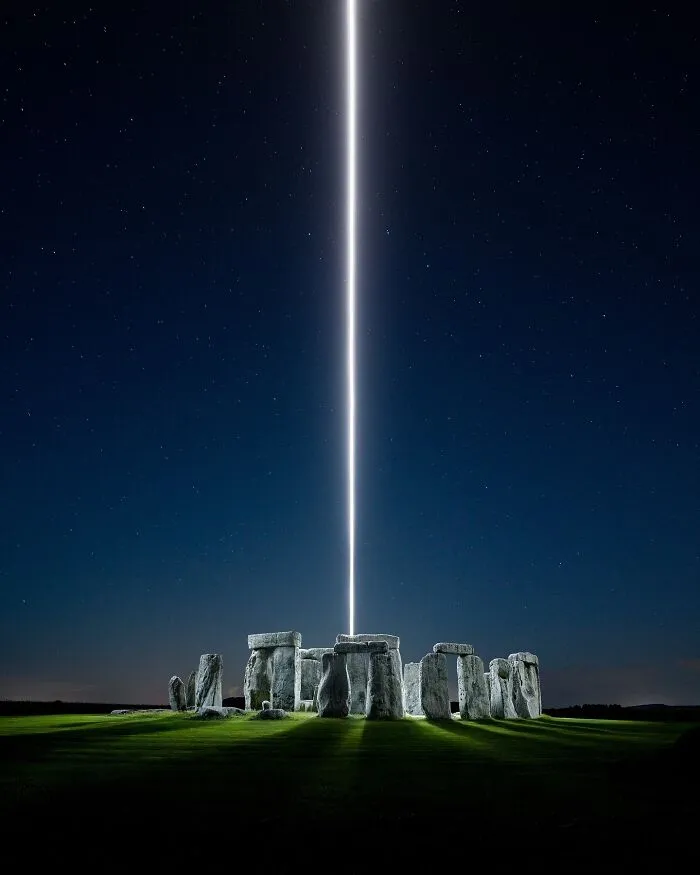 Surreal Landscapes Lit By Drones: 24 Photographs By Reuben Wu