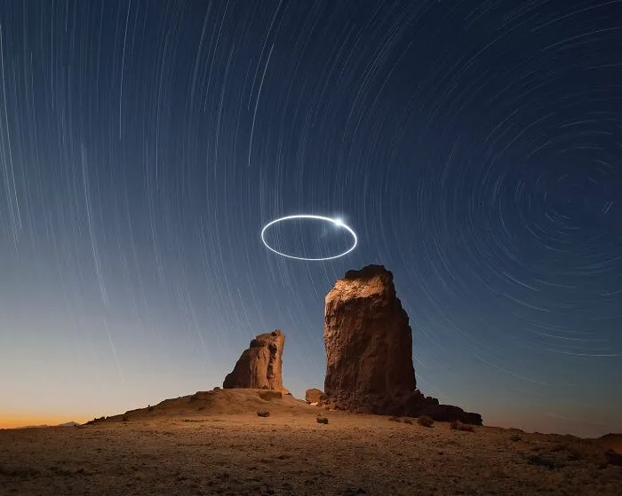 Surreal Landscapes Lit By Drones: 24 Photographs By Reuben Wu