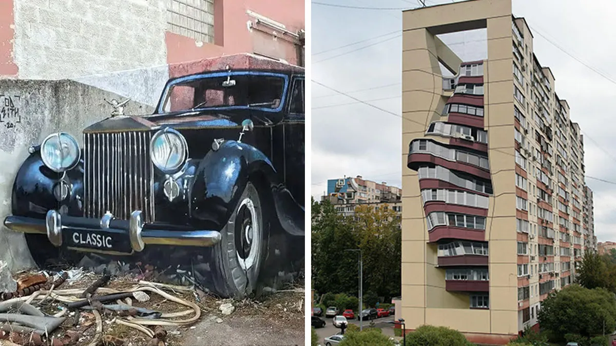 30 Optical Illusions Created By These Incredible Street Artists