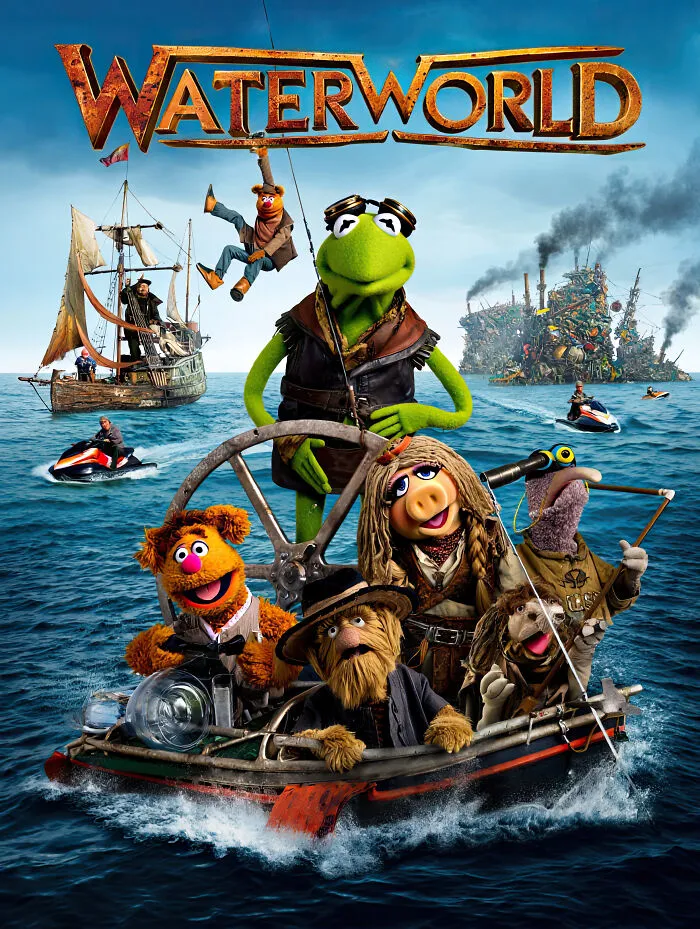 I Used AI To Create These Muppet-Inspired Movie Posters (40 Pics)