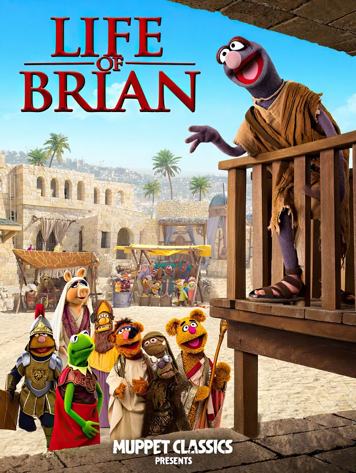I Used AI To Create These Muppet-Inspired Movie Posters (40 Pics)
