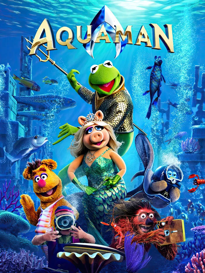I Used AI To Create These Muppet-Inspired Movie Posters (40 Pics)