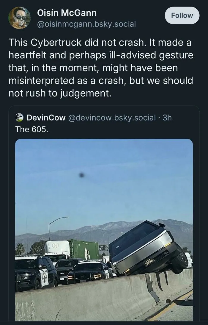 It’s All A Misunderstanding, It Didn’t Crash