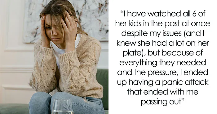 20YO Won't Babysit 6 Nieces And Nephews Due To Severe Anxiety Around Kids, Her Sister Loses It