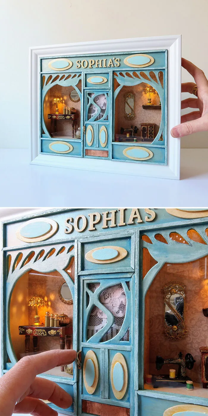 30 Mesmerizing Miniatures By Tamar Cohen That Let You Step Into Tiny Worlds
