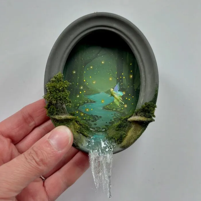 Artist Builds Fantastical Dioramas That Look Straight Out Of A Sci-Fi Fairytale (50 Photos)