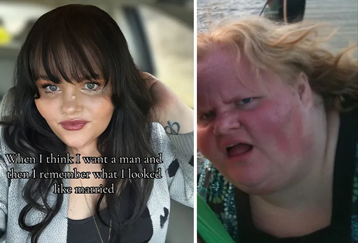 People Share Striking Before & After Photos Of What They Looked Like In A Relationship Vs Single