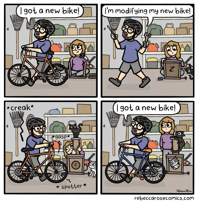 20 New Comics By Rebecca Rose That Turn Life’s Awkward Moments Into Laugh-Out-Loud Situations