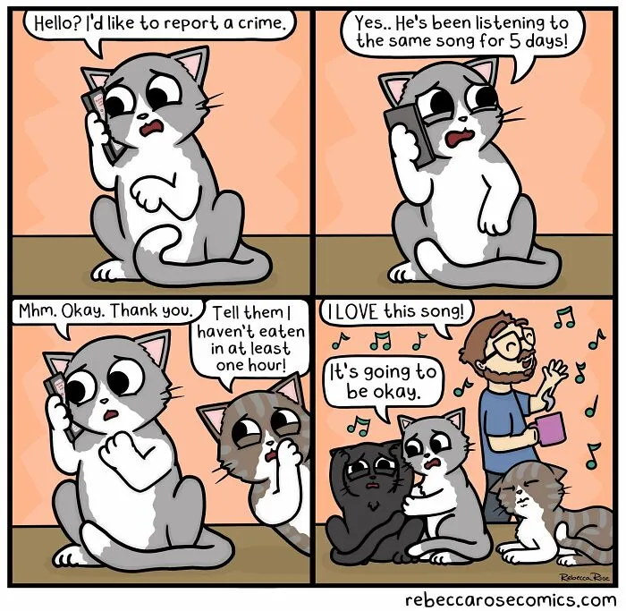 20 New Comics By Rebecca Rose That Turn Life’s Awkward Moments Into Laugh-Out-Loud Situations