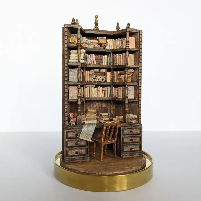 30 Mesmerizing Miniatures By Tamar Cohen That Let You Step Into Tiny Worlds