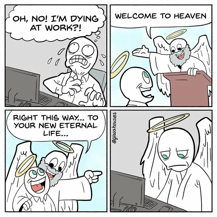 This Webcomic Artist Turns Dark Humor Into A Strikingly Unique Style (30 Pics)