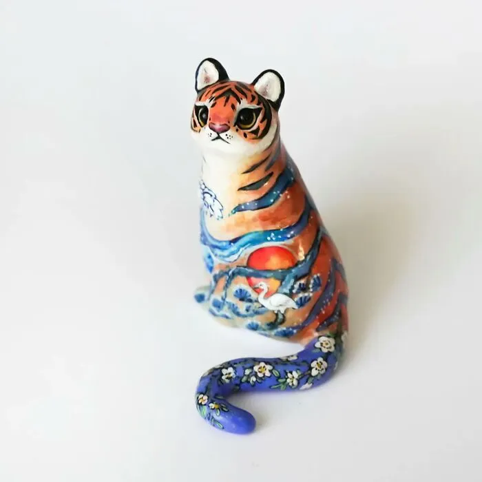 Artist Creates Adorable Animal Figurines, Here Are 48 Of Her Best Ones