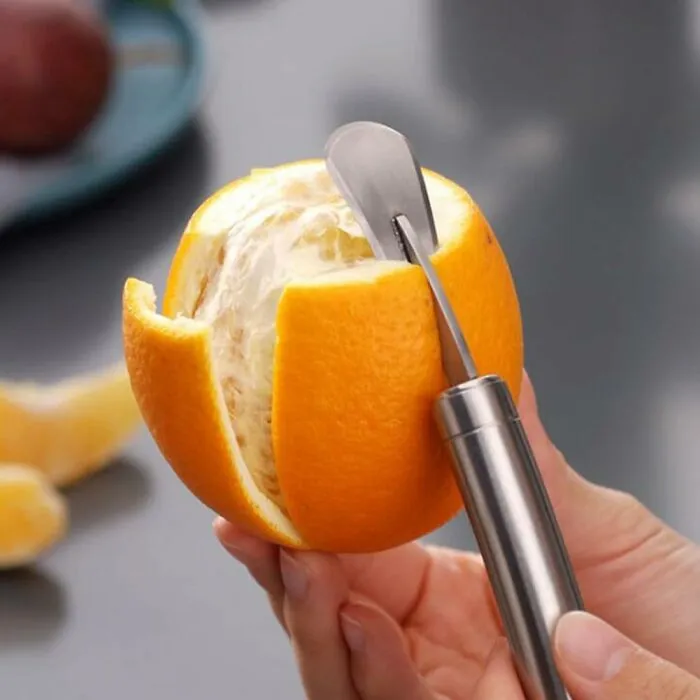 A <span Style="Font: Inherit; Color: #d74b1f;"> Stainless Steel Citrus Peeler</Span> Lets You Say Goodbye To Citrus-Peeling Stress And Hello To Effortlessly Fancy Cocktails, Like You’re Competing On A Bartender Reality Show