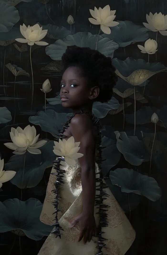 "Congolese Flower" By Reiny Bourgonje
