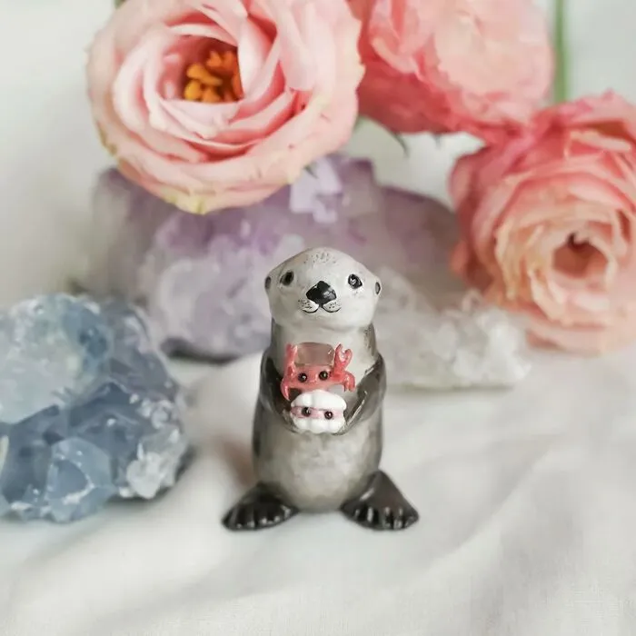 Artist Creates Adorable Animal Figurines, Here Are 48 Of Her Best Ones