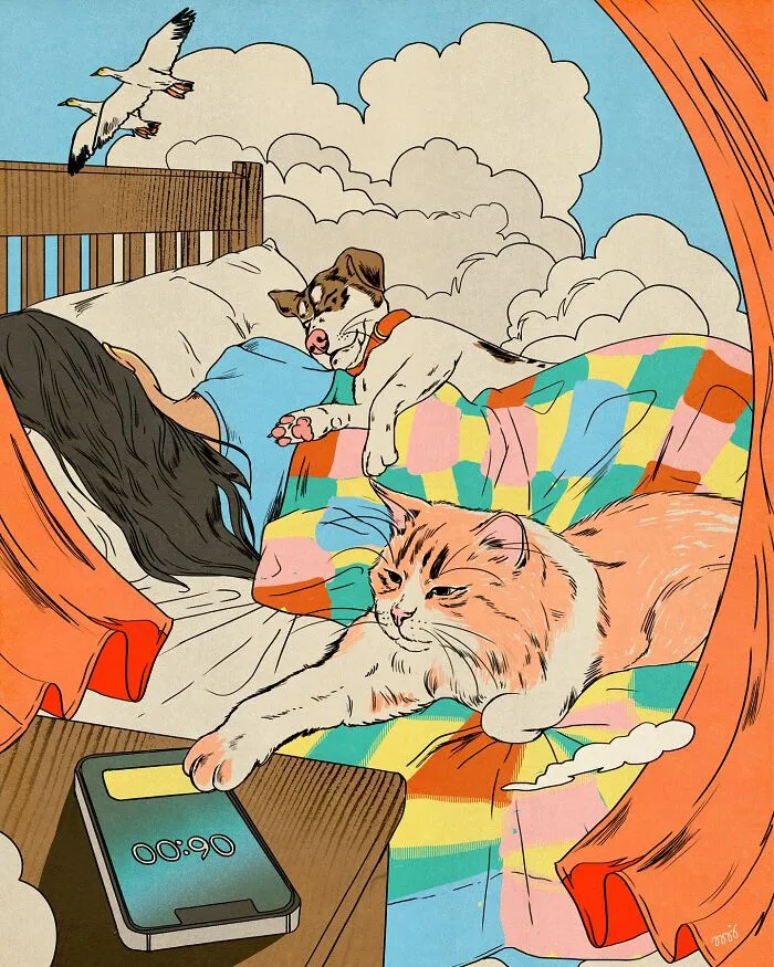 39 Whimsical And Relatable Illustrations By María Jesús Contreras That Might Brighten Your Day