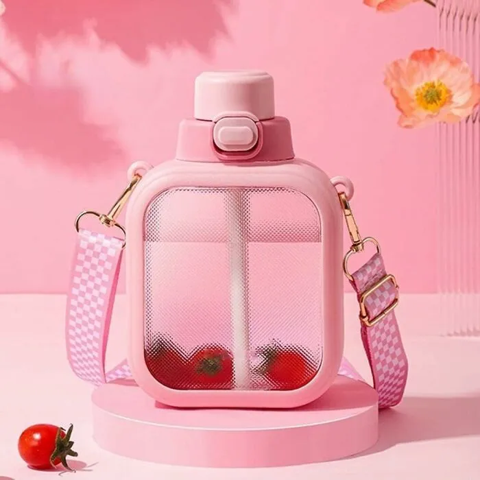 Hydrate In Style With The Adorable <a Style="Display:inline;" Href="Https://Www.amazon.com/Nufr-Transparent-Portable-Canteen-Adjustable/Dp/B0b5l5j81c?th=1&asc_refurl=https%3a%2f%2fwww.bustle.com%2flife%2fweird-Clever-Things-Thatll-Get-You-So-Many-Compliments-All-Categories&linkcode=ll1&tag=bpelk-20&linkid=2d9a3fd4d0f344102edfab4f1f903e1c&language=en_us&ref_=as_li_ss_tl" Target="_blank"> <span Style="Font: Inherit; Color: #d74b1f;"> Cute Square Water Bottle </Span> That's A Refreshing Way To Quench Your Thirst And A Square Deal When It Comes To Attracting Compliments