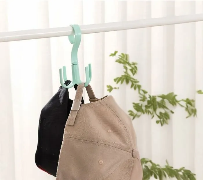 Keep Your Coats, Bags, And Hats Organized And Easily Accessible With This Space-Saving <span Style="Font: Inherit; Color: #d74b1f;"> Rotating Hook Hanger </Span>